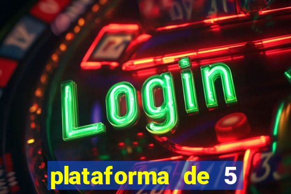 plataforma de 5 reais fortune tiger