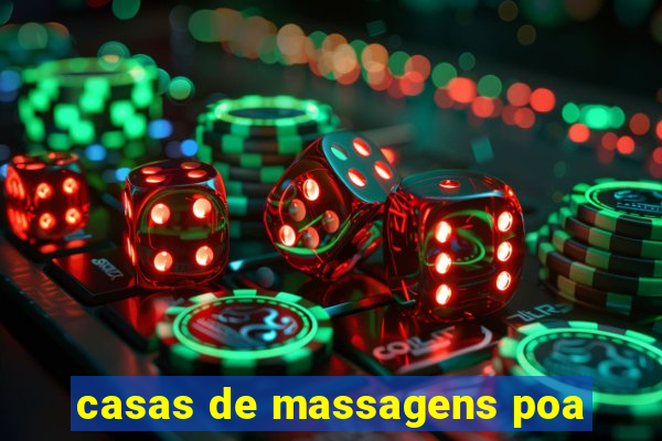 casas de massagens poa