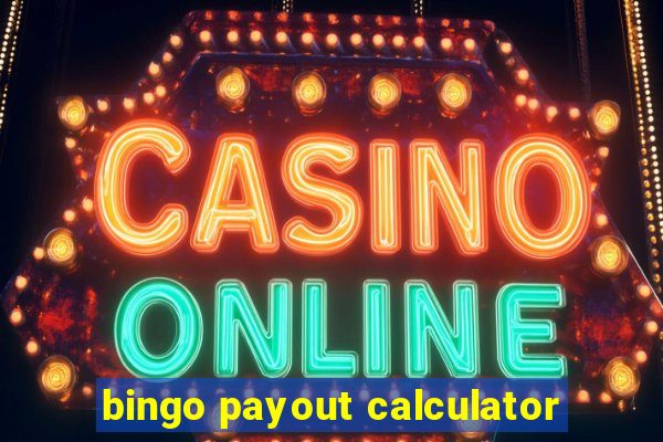 bingo payout calculator