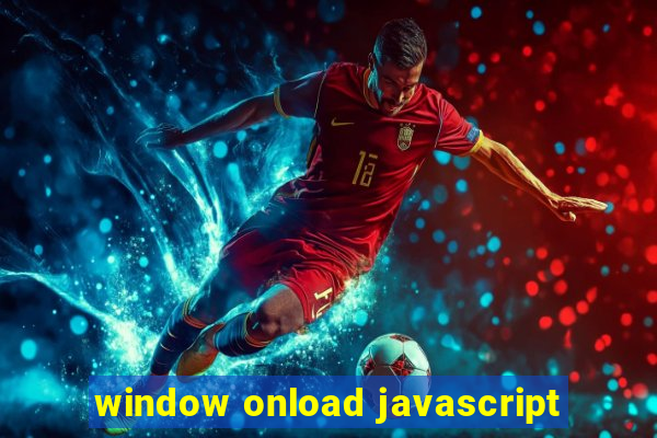 window onload javascript