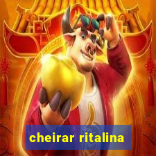 cheirar ritalina