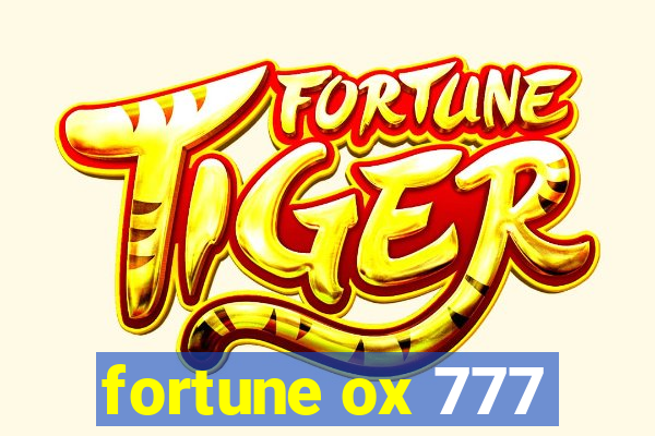 fortune ox 777