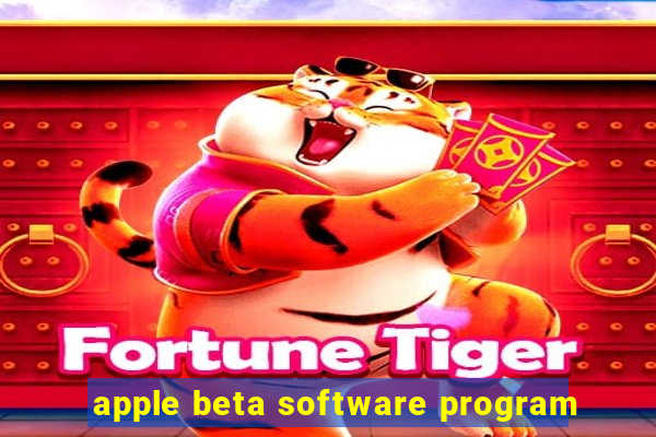 apple beta software program