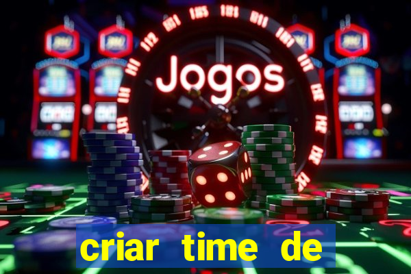 criar time de futebol simulador