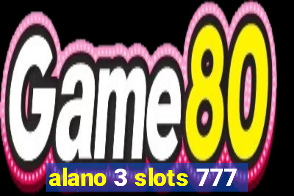 alano 3 slots 777