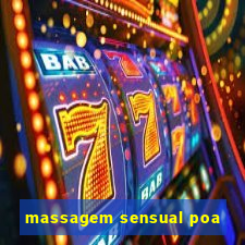 massagem sensual poa