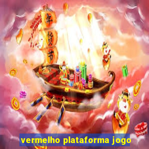 vermelho plataforma jogo