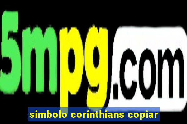 simbolo corinthians copiar