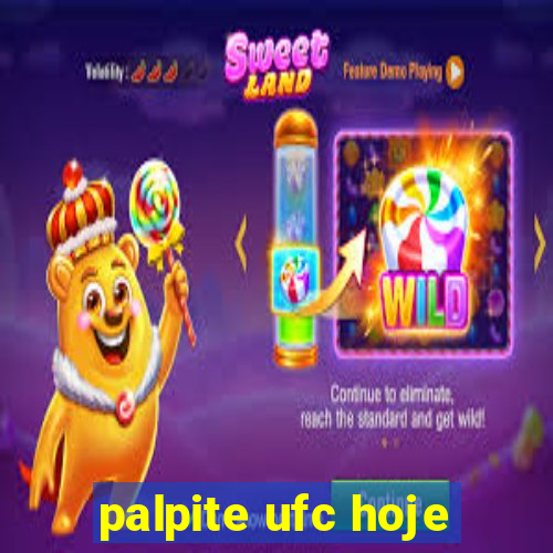 palpite ufc hoje