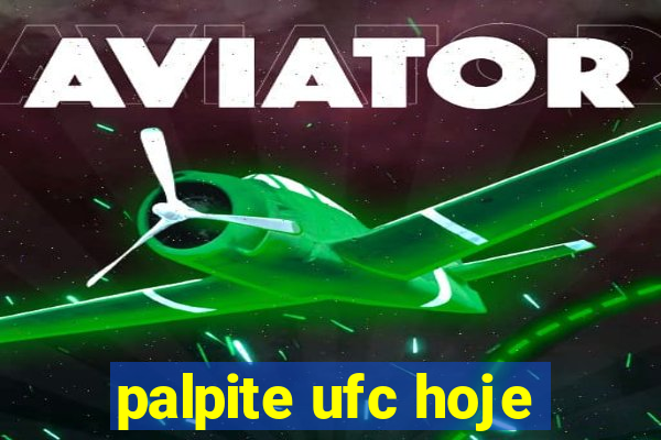 palpite ufc hoje