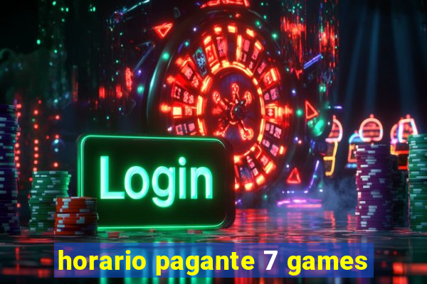 horario pagante 7 games