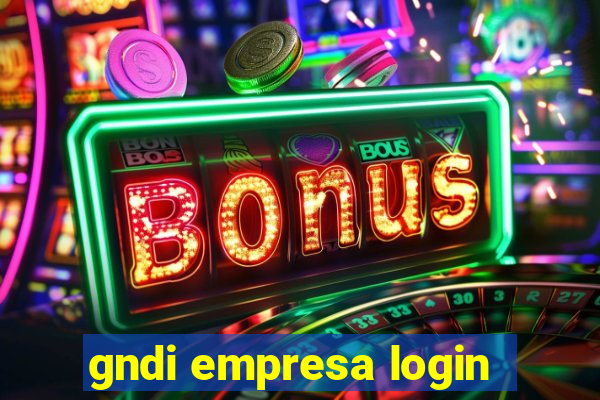 gndi empresa login