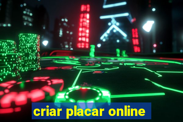 criar placar online