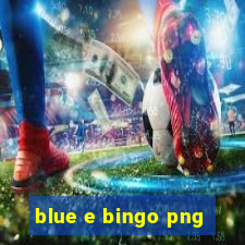 blue e bingo png