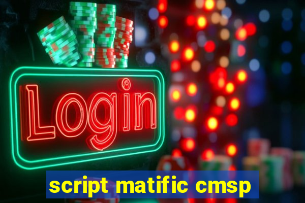 script matific cmsp