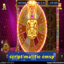 script matific cmsp