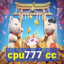 cpu777 cc