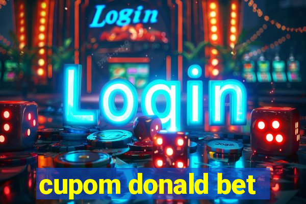 cupom donald bet