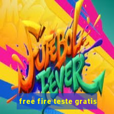 free fire teste gratis