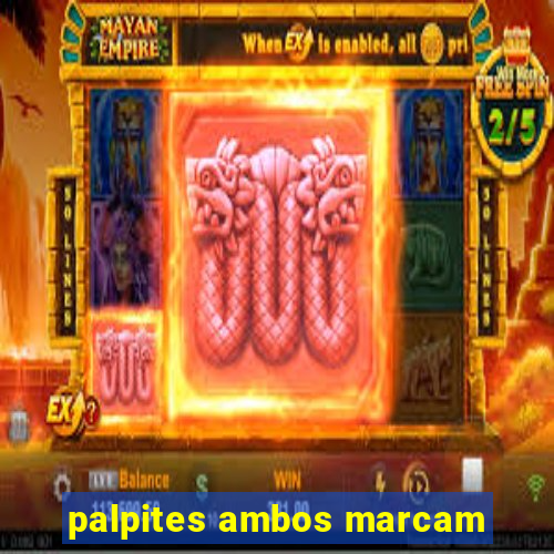 palpites ambos marcam