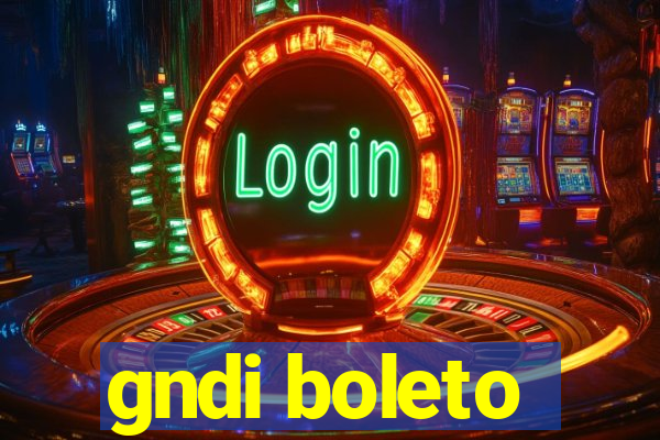 gndi boleto