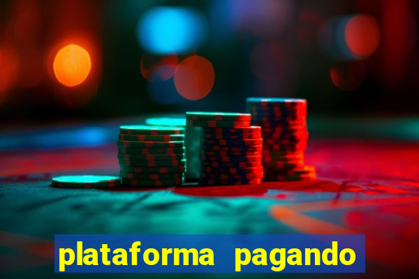 plataforma pagando bonus no cadastro