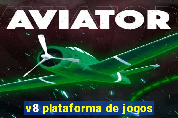 v8 plataforma de jogos