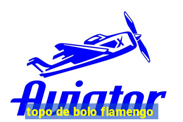 topo de bolo flamengo