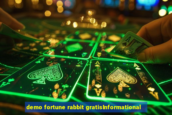 demo fortune rabbit gratisInformational