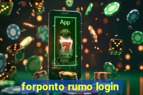 forponto rumo login