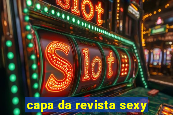 capa da revista sexy