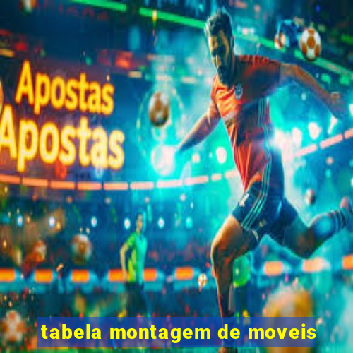 tabela montagem de moveis