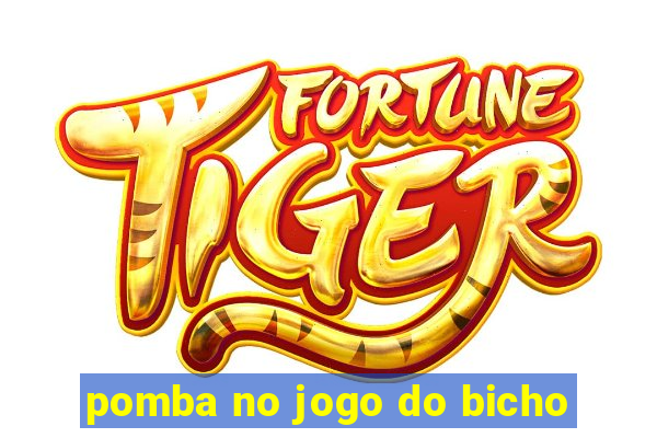 pomba no jogo do bicho