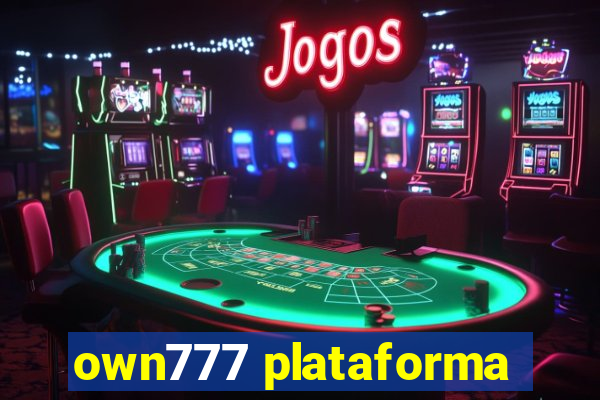 own777 plataforma