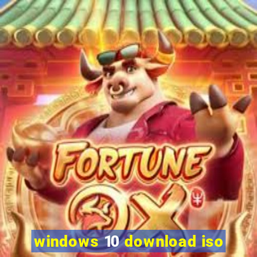 windows 10 download iso