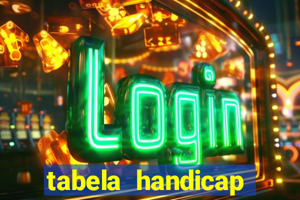 tabela handicap asiatico escanteios