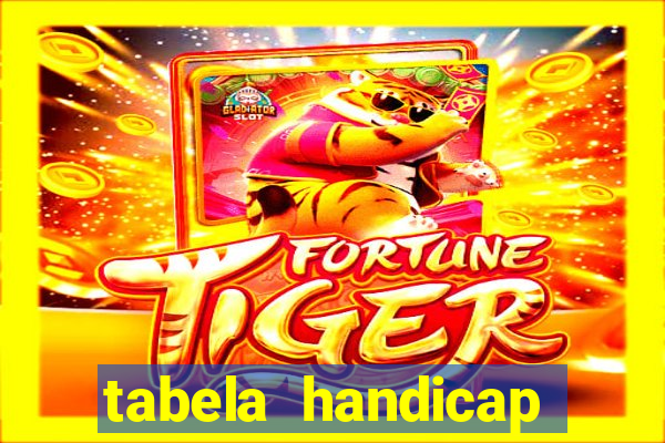 tabela handicap asiatico escanteios