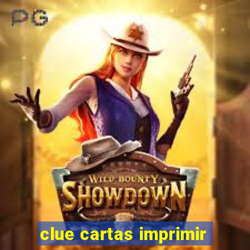 clue cartas imprimir