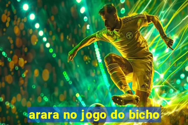 arara no jogo do bicho