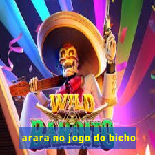 arara no jogo do bicho