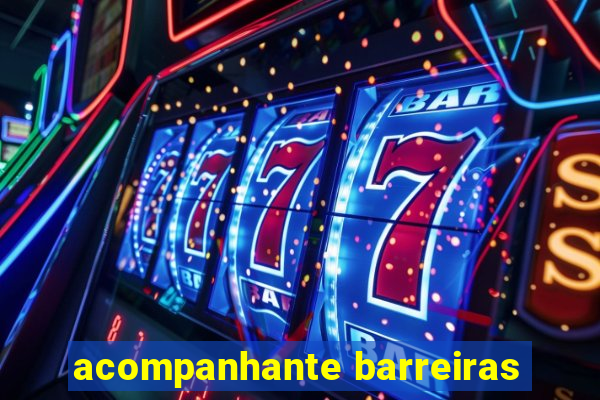 acompanhante barreiras