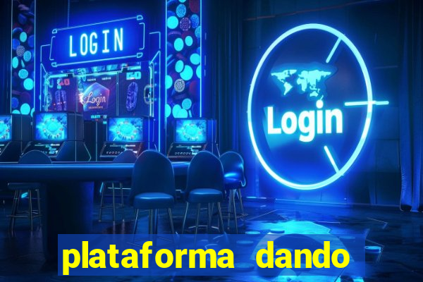 plataforma dando bonus de cadastro