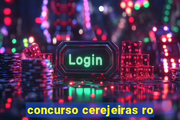 concurso cerejeiras ro