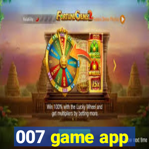 007 game app