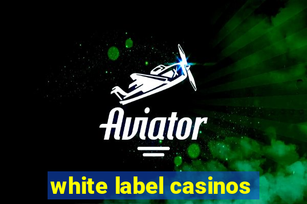 white label casinos