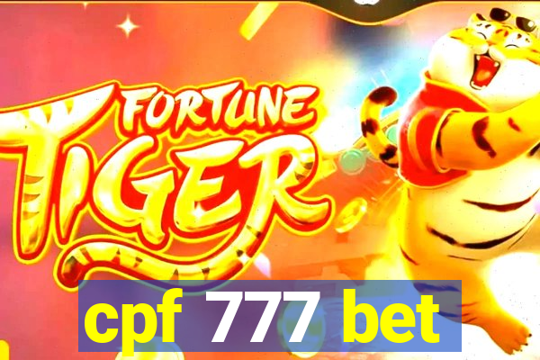 cpf 777 bet